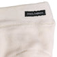 Dolce & Gabbana Off White Logo Silk Men Briefs Underwear