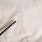 Dolce & Gabbana Off White Logo Silk Men Briefs Underwear