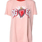Dolce & Gabbana Pink DG 84 Sacred Heart Print Cotton T-shirt
