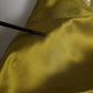 Dolce & Gabbana Green Satin Long Sleeve Ascot Tie Shirt Top