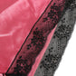 Dolce & Gabbana Pink Silk Satin Lace Trim Pajama Shorts Sleepwear