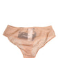 Dolce & Gabbana Beige Lace Cheekini Lingerie Panty Brief Underwear