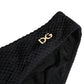 Dolce & Gabbana Black Nylon DG Logo Plaque Regular Brief Underwear