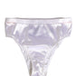 Dolce & Gabbana White Silk Satin Lingerie Panty Brief Underwear