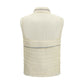 Moncler Grenoble Beige Polyamide Sleeveless Jacket