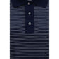 Ami Paris Blue Cotton Polo Shirt