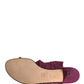 Dolce & Gabbana Violet Heels Sandals Shoes