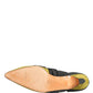 Dolce & Gabbana Black Yellow Suede Boots Shoes