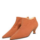 Dolce & Gabbana Brown Suede Ankle Boots Shoes