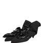 Dolce & Gabbana Black Suede Ankle Boots Shoes
