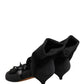 Dolce & Gabbana Black Suede Ankle Boots Shoes