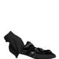 Dolce & Gabbana Black Suede Ankle Boots Shoes