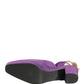 Dolce & Gabbana Purple Suede Sandals Shoes
