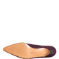 Dolce & Gabbana Purple Suede AnkleBoots Shoes