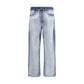 Diesel Blue Cotton Bootcut Jeans