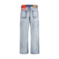 Diesel Blue Cotton Bootcut Jeans