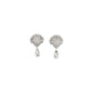 Alessandra Rich Silver Metal Earrings