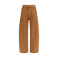 Jacob Cohen Brown Cotton Relaxed Fit Jeans