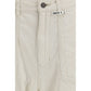 Maison Mihara Yasuhiro White Cotton Casual Pants