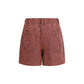 Brunello Cucinelli Brown Cotton Bermuda Shorts