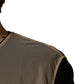 Dolce & Gabbana Beige Crew Neck Sleeveless Mesh Top  T-shirt