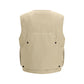 Stone Island Beige Cotton Sleeveless Jacket