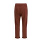 Brunello Cucinelli Bordeaux Cotton Casual Pants