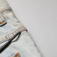 Nudie Jeans Light Blue Cotton Stretch Skinny Fit Men Denim Trouser JEANS