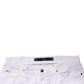 Fay White Cotton Stretch Straight Casual Men Denim Trouser Jeans