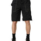 Dolce & Gabbana Black Nylon Elastic Waist Swim Shorts Swimwear