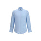 Brooksfield Blue Linen Shirt