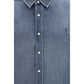 Saint Laurent Blue Denim Shirt