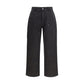 Represent Black Cotton Casual Pants