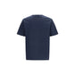 Maison Kitsuné Blue Cotton T-Shirt