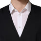 Dolce & Gabbana Black Wool Single Breasted Waistcoat Vest