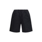 The North Face Black Cotton Bermuda Shorts