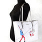 Michael Kors Jet Set Travel Girls Medium Signature Carryall Tote White MK