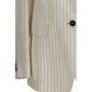 Max Mara Beige Linen Blazer