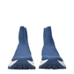 Jimmy Choo Blue Fabric Ankle Boots