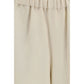 Max Mara Beige Linen Casual Pants