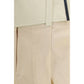 Max Mara Beige Cotton Casual Pants