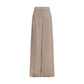 Max Mara Beige Silk Casual Pants