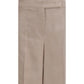 Max Mara Beige Silk Casual Pants