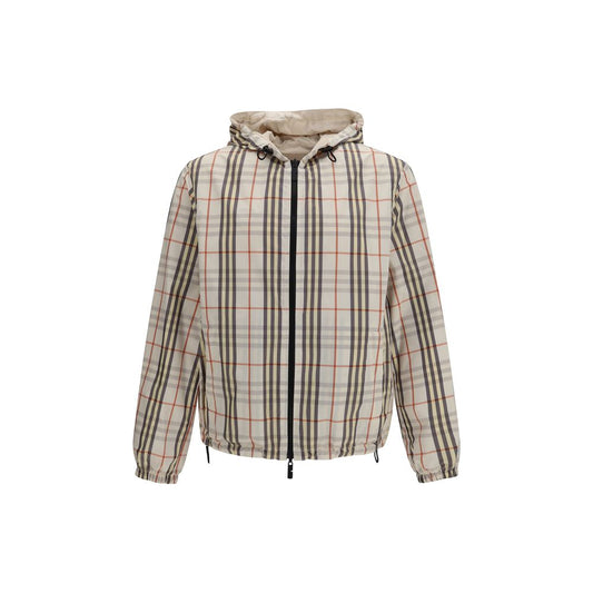 Burberry Beige Polyester Shell Jacket
