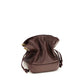 Saint Laurent Bordeaux Lamb Ovis Aries Aries Clutch Bag