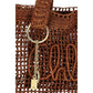 Chloé Brown Raffia Shoulder Bag