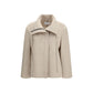 Lardini Beige Polyester Full-Length Jacket