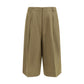 Fabiana Filippi Beige Viscose Cropped Pants