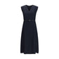 Fabiana Filippi Blue Viscose Long Dress