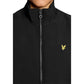 Lyle & Scott Black Polyester Sleveless Jacket